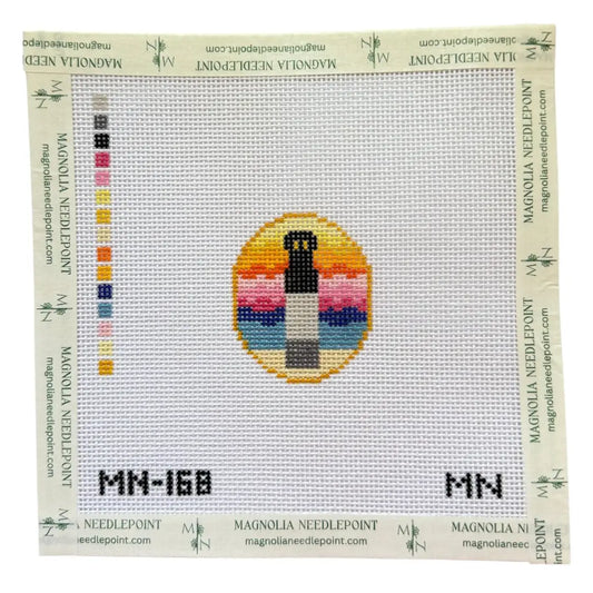 Oak Island Lighthouse Mini Needlepoint Canvas