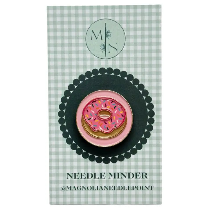 Pink Donut Needle Minder