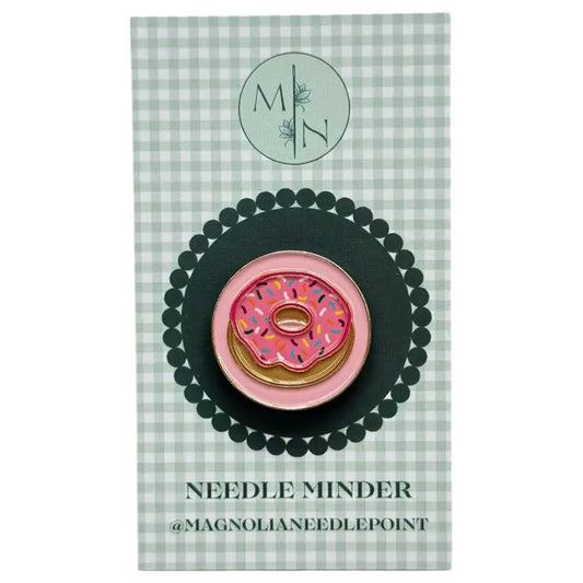 Pink Donut Needle Minder