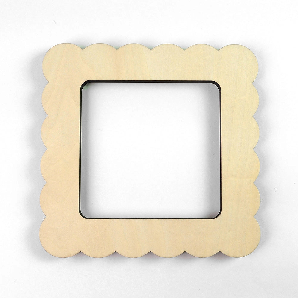 Scallop Square Medium Needlepoint Stretcher Frame