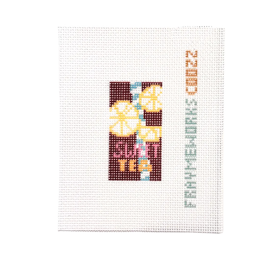 Sweet Tea Mini Needlepoint Canvas